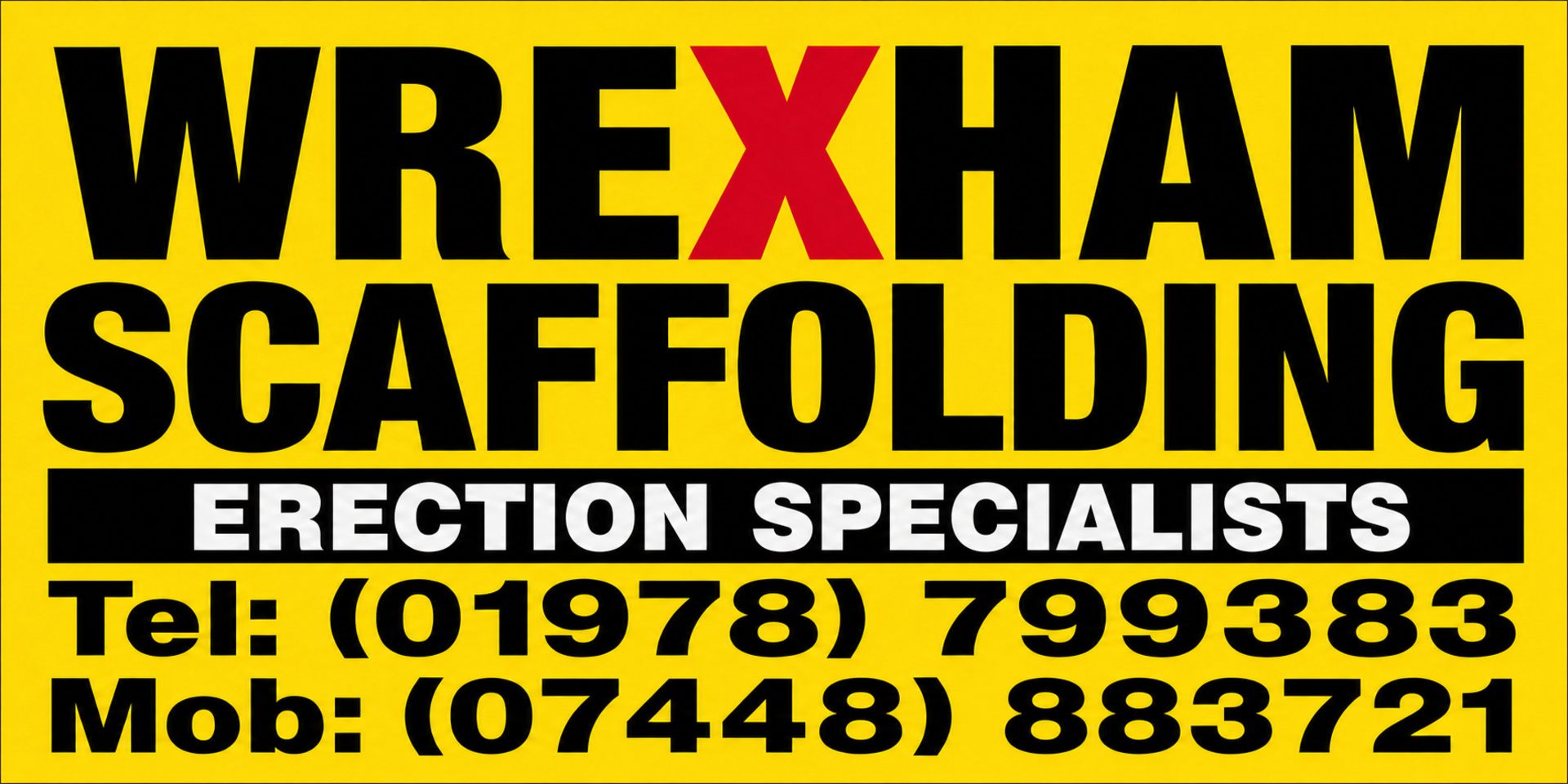 WREXHAM SCAFFOLDING — ERECTION SPECIALISTS